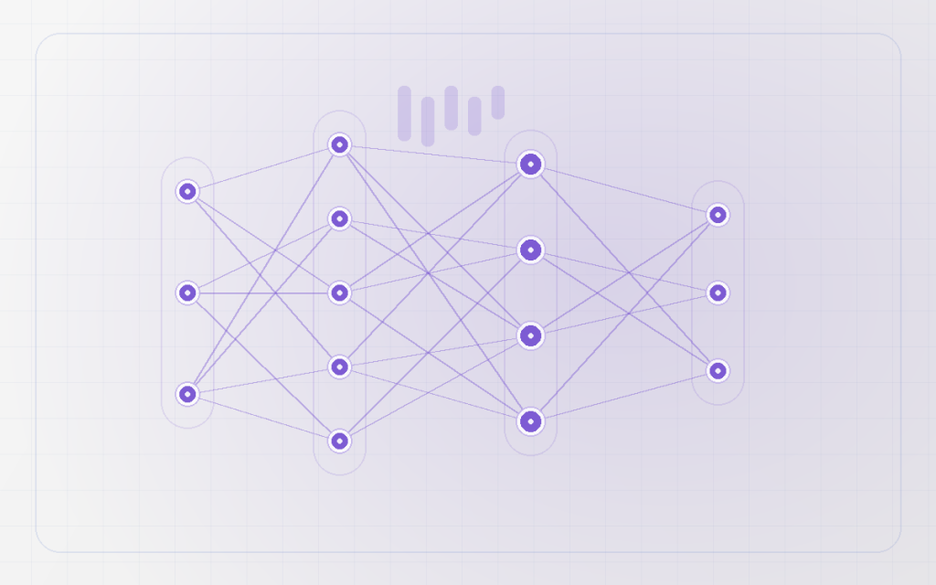 Abstract network and computing illustration for How Machine Learning Is Shaping Algorithmic Logic in 2026